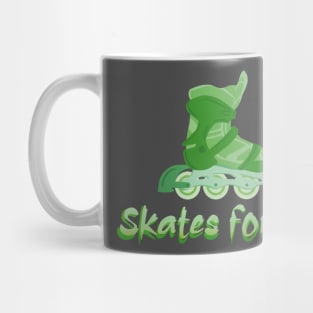 Green Skates for Life Mug